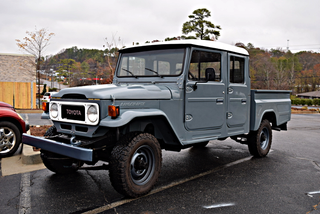 Now this was radical. Toyota FJ45, imported from somewhere.